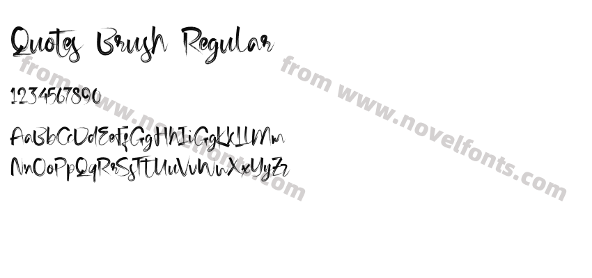 Quotes Brush RegularPreview