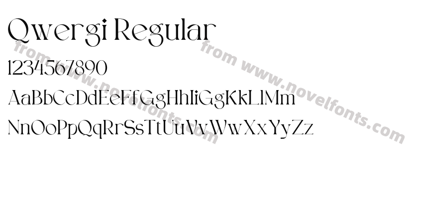 Qwergi RegularPreview