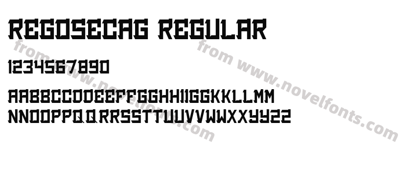 REGOSECAG RegularPreview