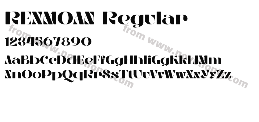 REXMOAN RegularPreview