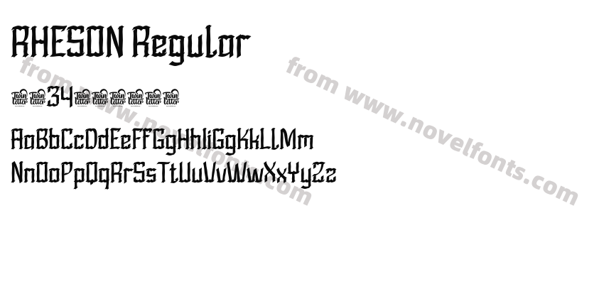 RHESON RegularPreview