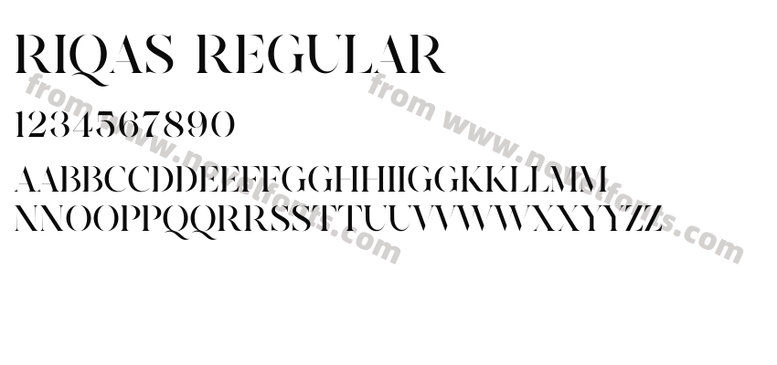 RIQAS RegularPreview