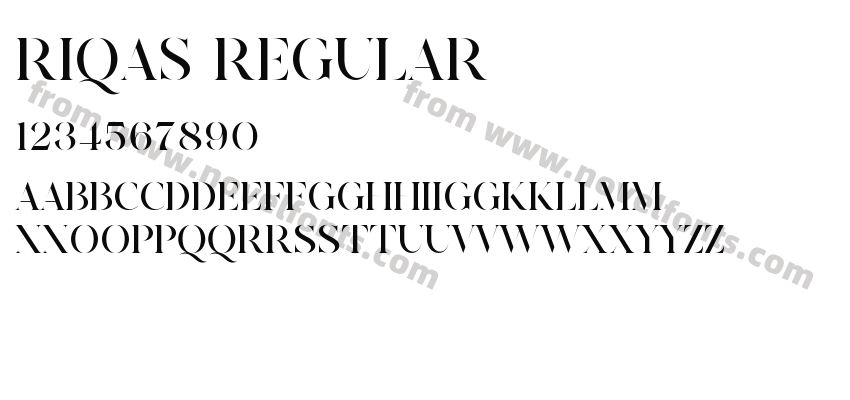 RIQAS RegularPreview