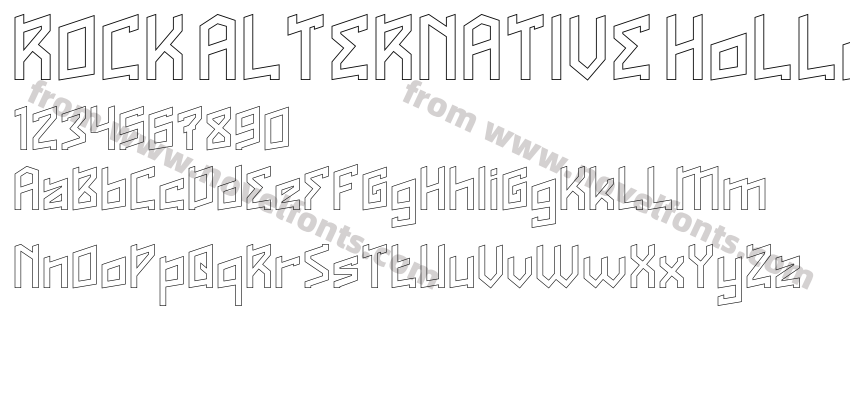 ROCK ALTERNATIVE HollowPreview