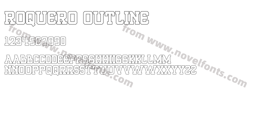 ROQUERO OutlinePreview