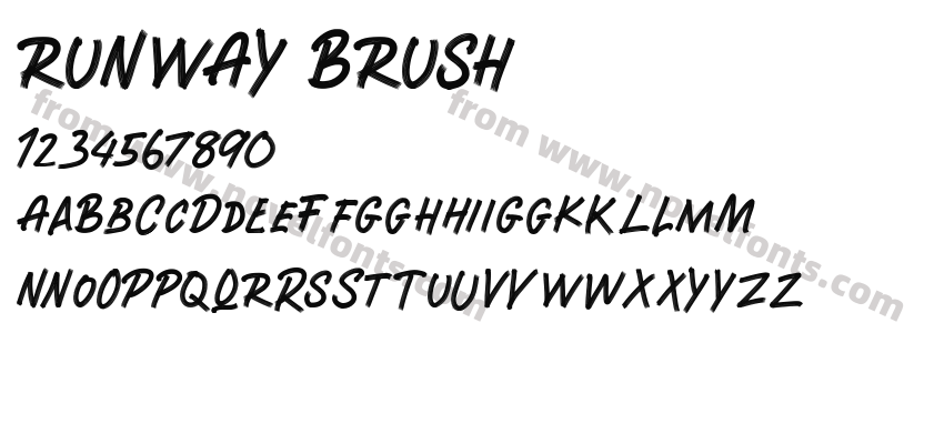 RUNWAY BRUSHPreview