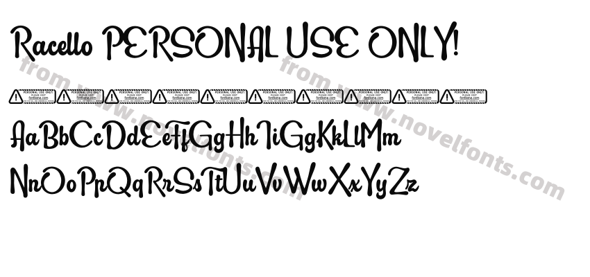 Racello PERSONAL USE ONLY!Preview