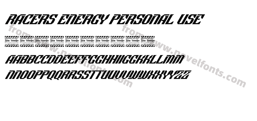 Racers Energy Personal UsePreview