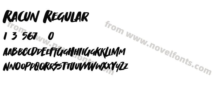 Racun RegularPreview