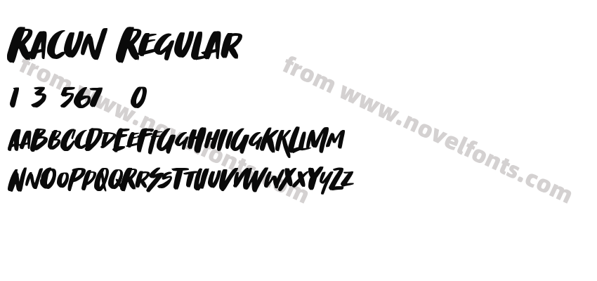 Racun RegularPreview