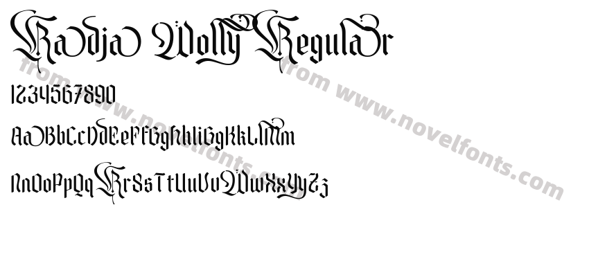 Radja Wolly RegularPreview