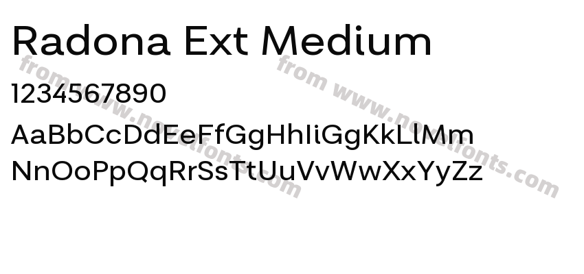 Radona Ext MediumPreview