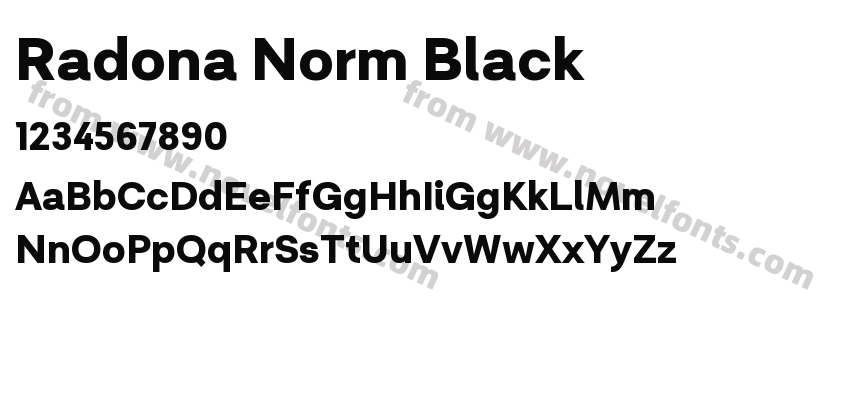 Radona Norm BlackPreview