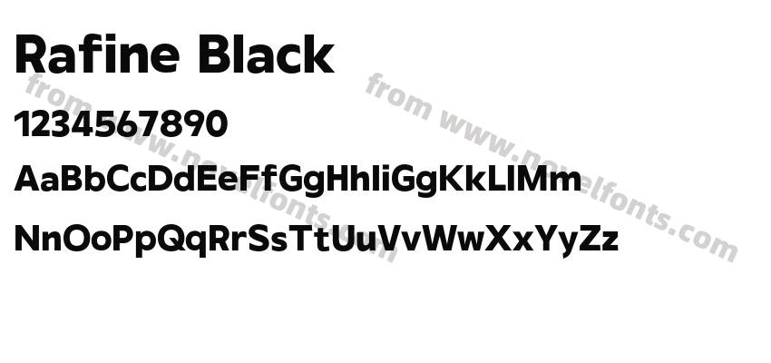 Rafine BlackPreview