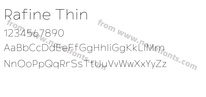 Rafine ThinPreview