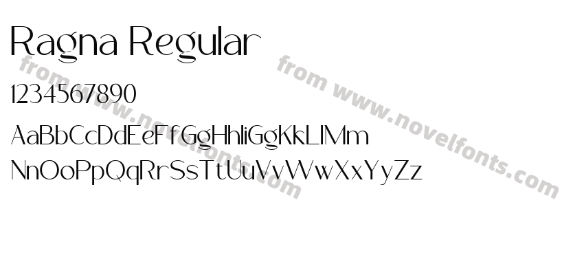 Ragna RegularPreview