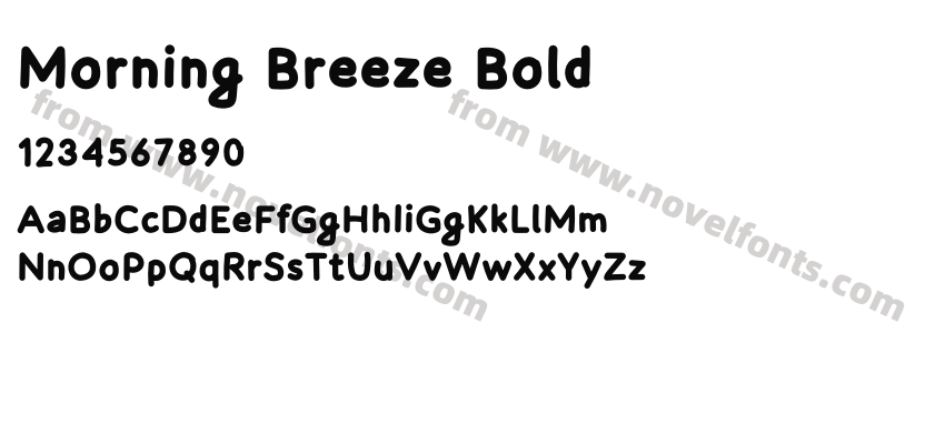 Morning Breeze BoldPreview