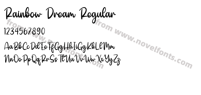 Rainbow Dream RegularPreview