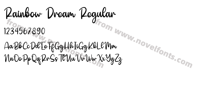 Rainbow Dream RegularPreview
