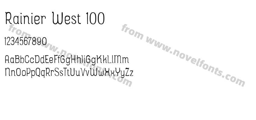 Rainier West 100Preview