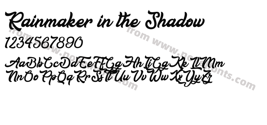 Rainmaker in the ShadowPreview