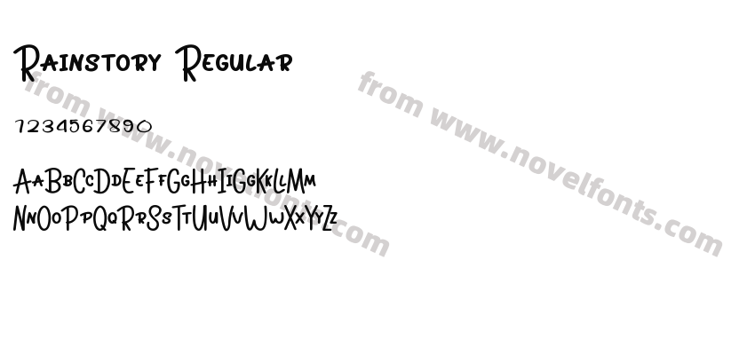 Rainstory RegularPreview