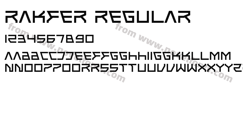 Rakfer RegularPreview