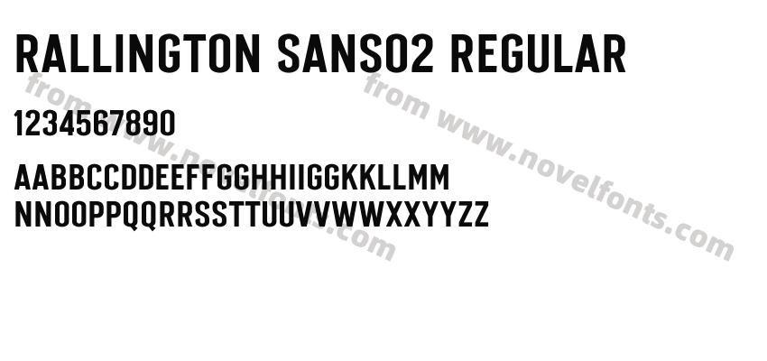 Rallington Sans02 RegularPreview