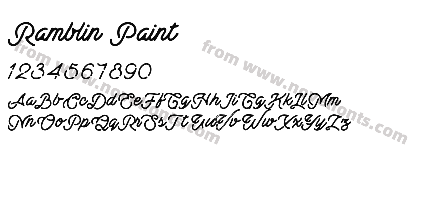 Ramblin PaintPreview