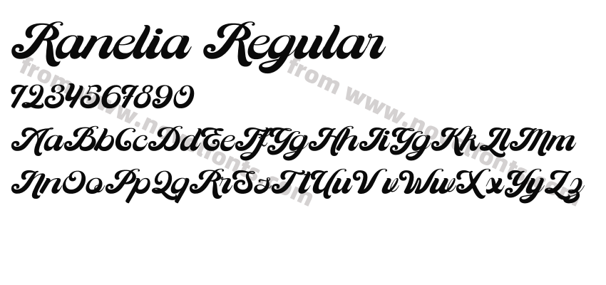 Ranelia RegularPreview
