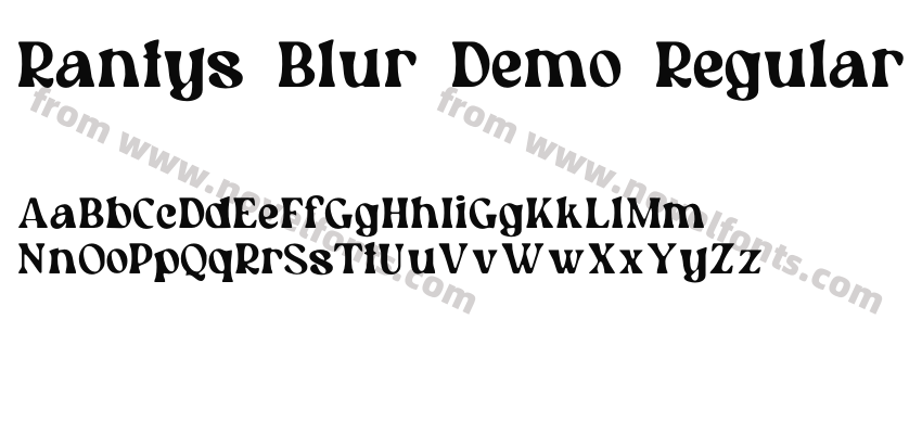 Rantys Blur Demo RegularPreview