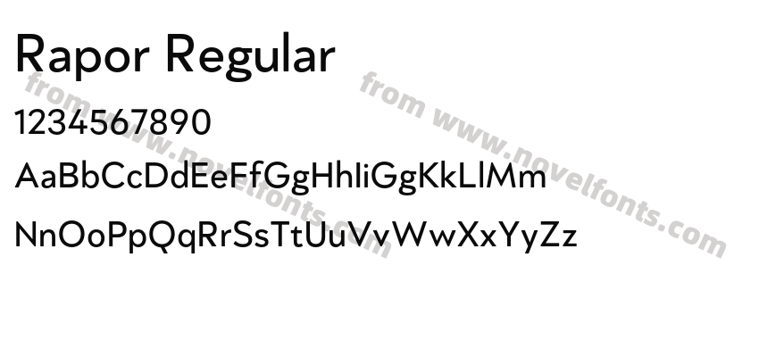 Rapor RegularPreview