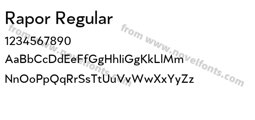 Rapor RegularPreview