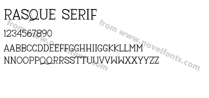 Rasque SerifPreview