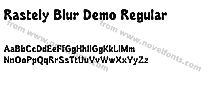 Rastely Blur Demo RegularPreview