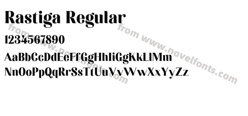 Rastiga RegularPreview