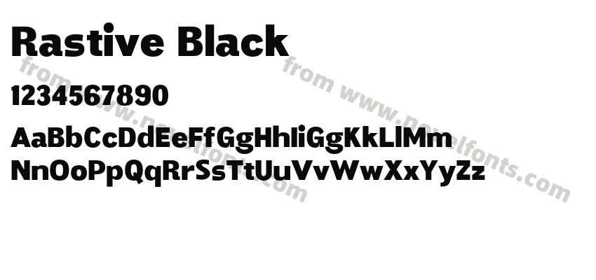 Rastive BlackPreview