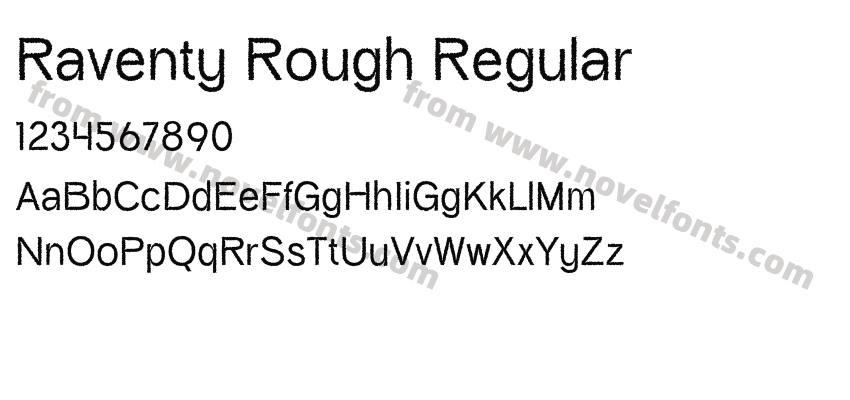 Raventy Rough RegularPreview