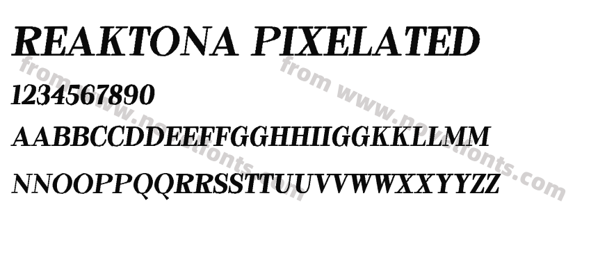 Reaktona PixelatedPreview