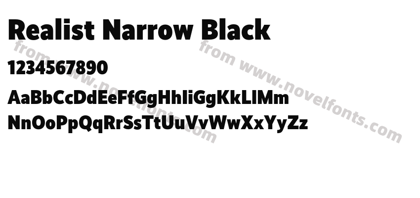 Realist Narrow BlackPreview