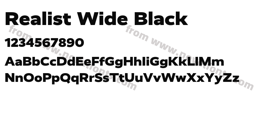 Realist Wide BlackPreview