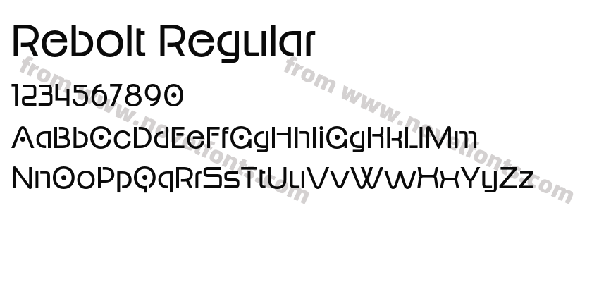 Rebolt RegularPreview
