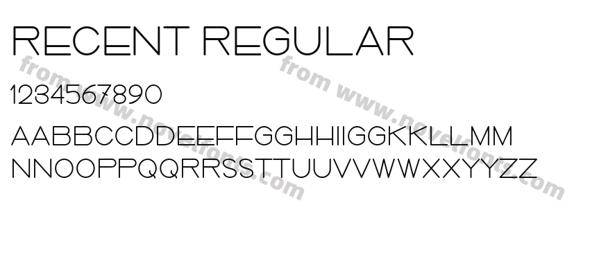 Recent RegularPreview