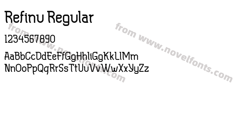 Refinu RegularPreview