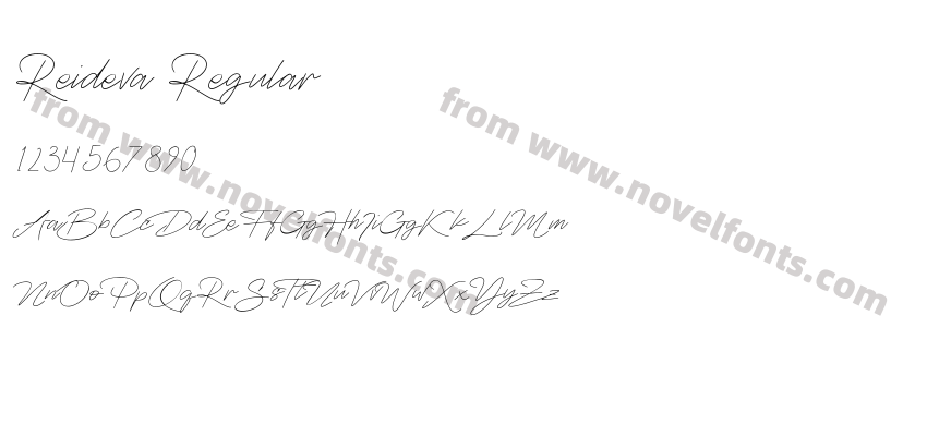 Reideva RegularPreview