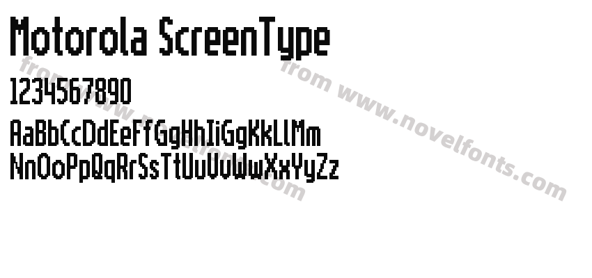 Motorola ScreenTypePreview