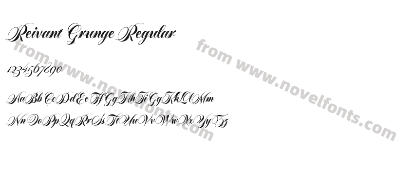 Reivant Grunge RegularPreview