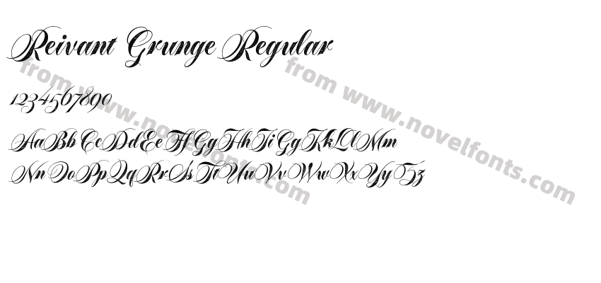 Reivant Grunge RegularPreview