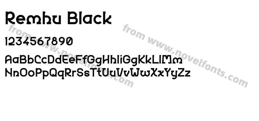 Remhu BlackPreview