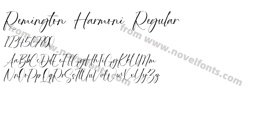 Remington Harmoni RegularPreview